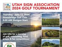 USA Golf Tournament — Utah Sign Association