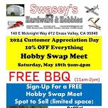 Swasey's Customer Appreciation Day & Hobby Swap Meet