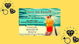 Sip-Sparkle-Shop party - featuring Opulenza Designs Artisan Jewelry