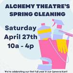 Alchemy's Geneva Kent Center for the Arts - SPRING CLEAN-UP!