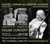 House Concert with Jenifer Jackson and Rachel Loshak