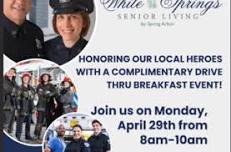 First Responders Appreciation Drive Thru Breakfast