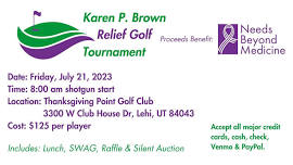 Karen P. Brown Relief Golf Tournament '24