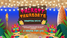  Thirsty Thursdays in June (June Donation Drive)