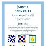 Paint a Barn Quilt