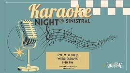 Karaoke Night at Sinistral