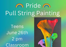 Teen Pull String Painting