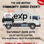 FREE COMMUNITY SHRED EVENT!