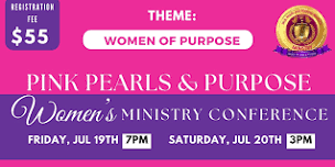 Pink, Pearls & Purpose Women's Ministry Conference