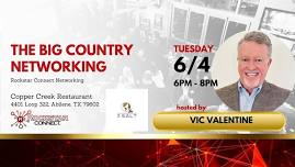 Free The Big Country Networking Event powered by Rockstar Connect (June)