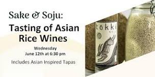 Sake & Soju: Tasting of Asian Rice Wines