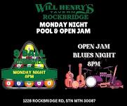 MONDAY NIGHT POOL & BLUES OPEN JAM