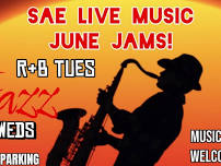 Fayetteville Tues R&B & Weds Jazz! Open Jams! Musicians Welcome! $5.00 Fee!