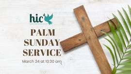 Palm Sunday Service