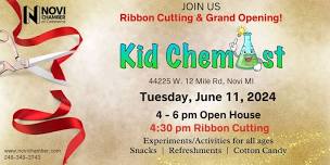 Ribbon Cutting & Grand Opening at Kid Chemist