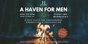 Wednesday Workshop: A Haven for Men (FREE) 18+