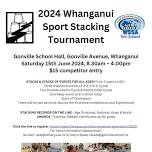 Whanganui Sport Stacking Tournament