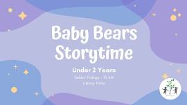 Baby Bears Storytime