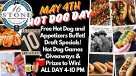 16 Stone Brewpub Hot Dog Day: Celebrating 10 Years!