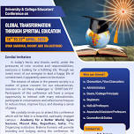 University & College Educators’ Conference – ‘Global Transformation through Spiritual Education’