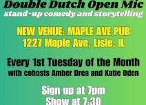 Double Dutch Storytelling & Comedy Open Mic