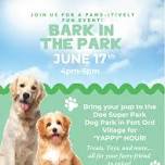 Bark in the Park — The Parks at Monterey Bay