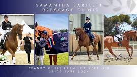 Samantha Bartlett Dressage Clinic