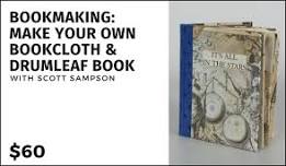 Bookmaking -Make Your Own Bookcloth & Drumleaf Book - $60