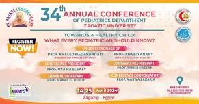 34th Annual Conference of Pediatrics Department Zagazic University