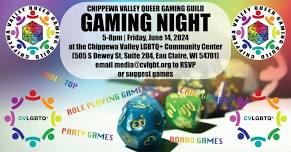 Chippewa Valley Queer Gaming Guild Gaming Night