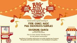 Back to School Festival