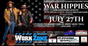 War Hippies with Special Guest Teague Brothers Band and Sam Humphrey