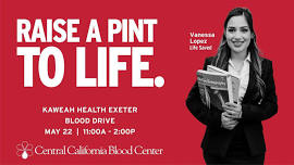 Kaweah Health Blood Drive