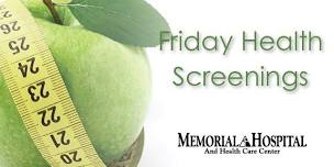 Friday Health Screenings