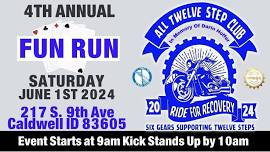 4th Annual Ride For Recovery Fun Run