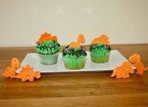 Dinosaur Cupcakes C&M