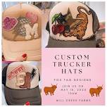 Custom Trucker Hats at Mill Creek Farms