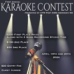 Karaoke Contest presented by VFW Post 4490 Aberdeen MS