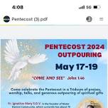 Pentecost Outpouring 2024