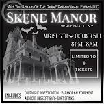 SKENE MANOR Overnight Paranormal Investigation