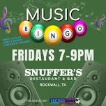 Music Bingo at Snuffer's Rockwall