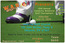 WAB Sports Celebrity Golf Weekend