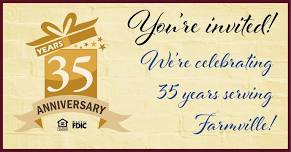 BCB’s 35th Anniversary in Farmville