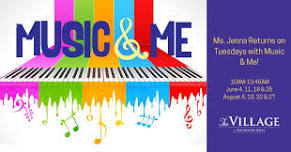 Music & Me - Tuesdays with Ms. Jenna