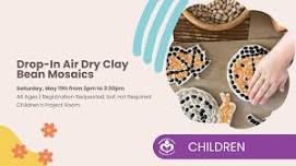 Drop-In Air Dry Clay Bean Mosaics