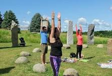 Monday Yoga in the Standing Stones