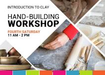 Introduction to Clay – Hand Building (Saturday)