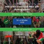 Join us this Saturday for SA vs Whales