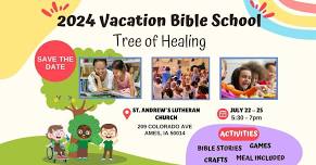 2024 Vacation Bible School July 22-25