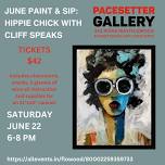 June Paint and Sip: Hippie Chick with Cliff Speaks